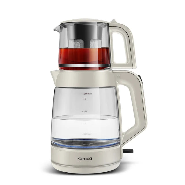 Karaca Glas Tea XL Teekocher Starlight