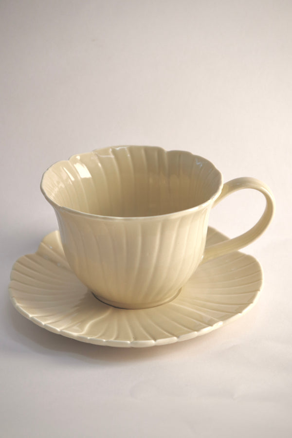 Florange Beige Kaffeeset 12 teilig für 6 Personen