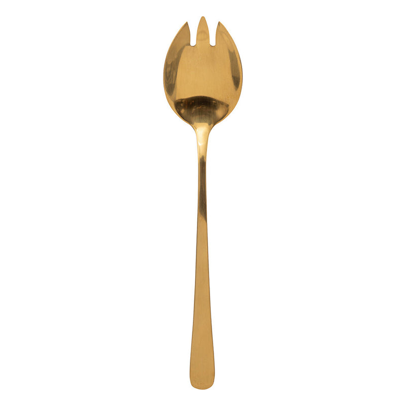 Salatbesteck Shadow Goldfarben 2 teilig