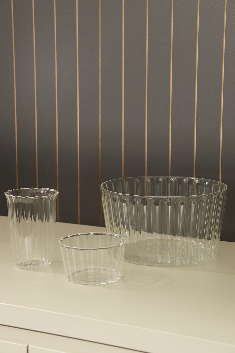 Linea Schüssel und Gläser Set 13 tlg.