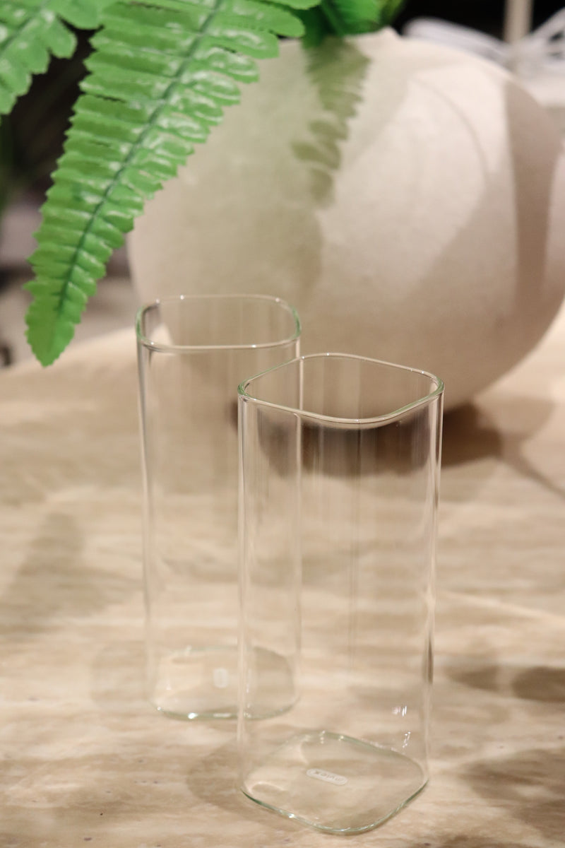 Freya Eckiges Trinkglas 2er Set