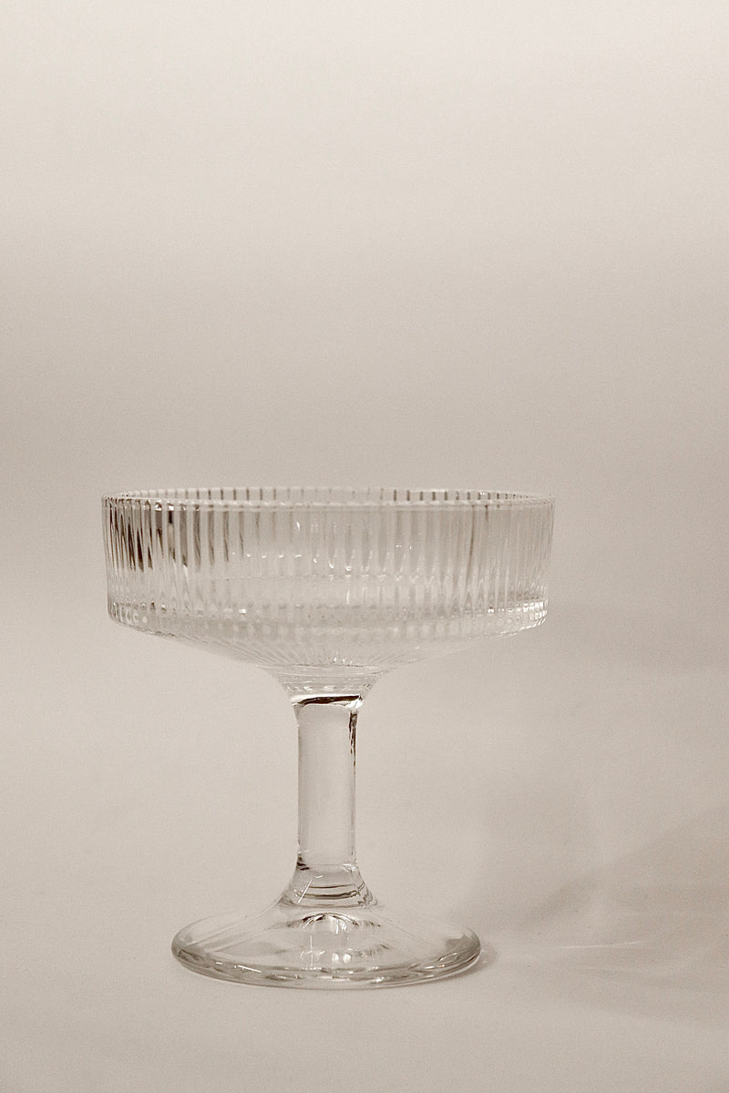 Ripple Glas Eisbecher / Dessertglas Set 6 teilig