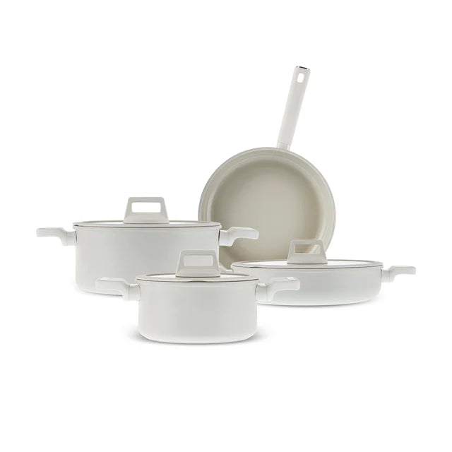 Karaca Swiss Crystal Ceramica Valenti 7-Teiliges Topfset Induktionsgeeignet