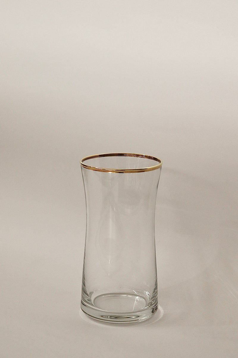 Pasabahce Heybeli Gold 6 teilig Trinkglas 345ml