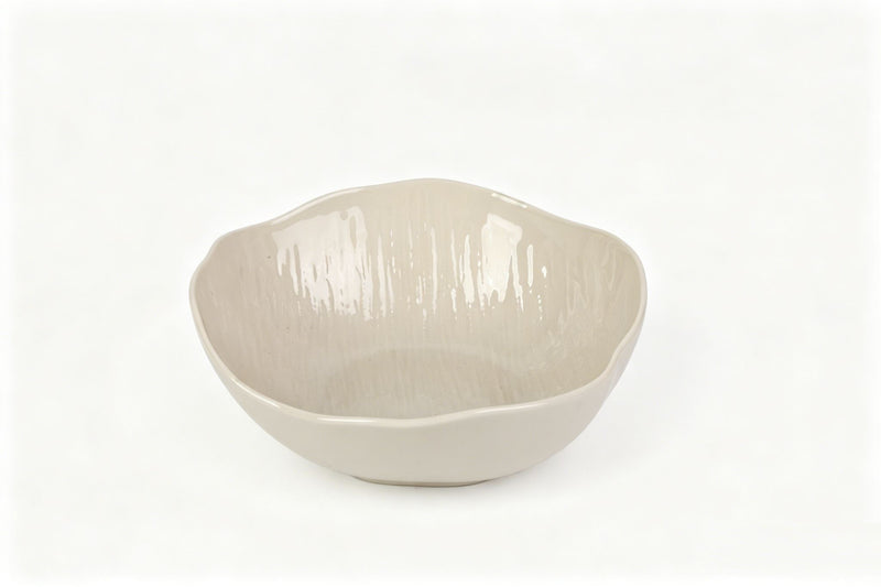 Cermico Beige Servierschüssel / Salatschüssel 23,5cm