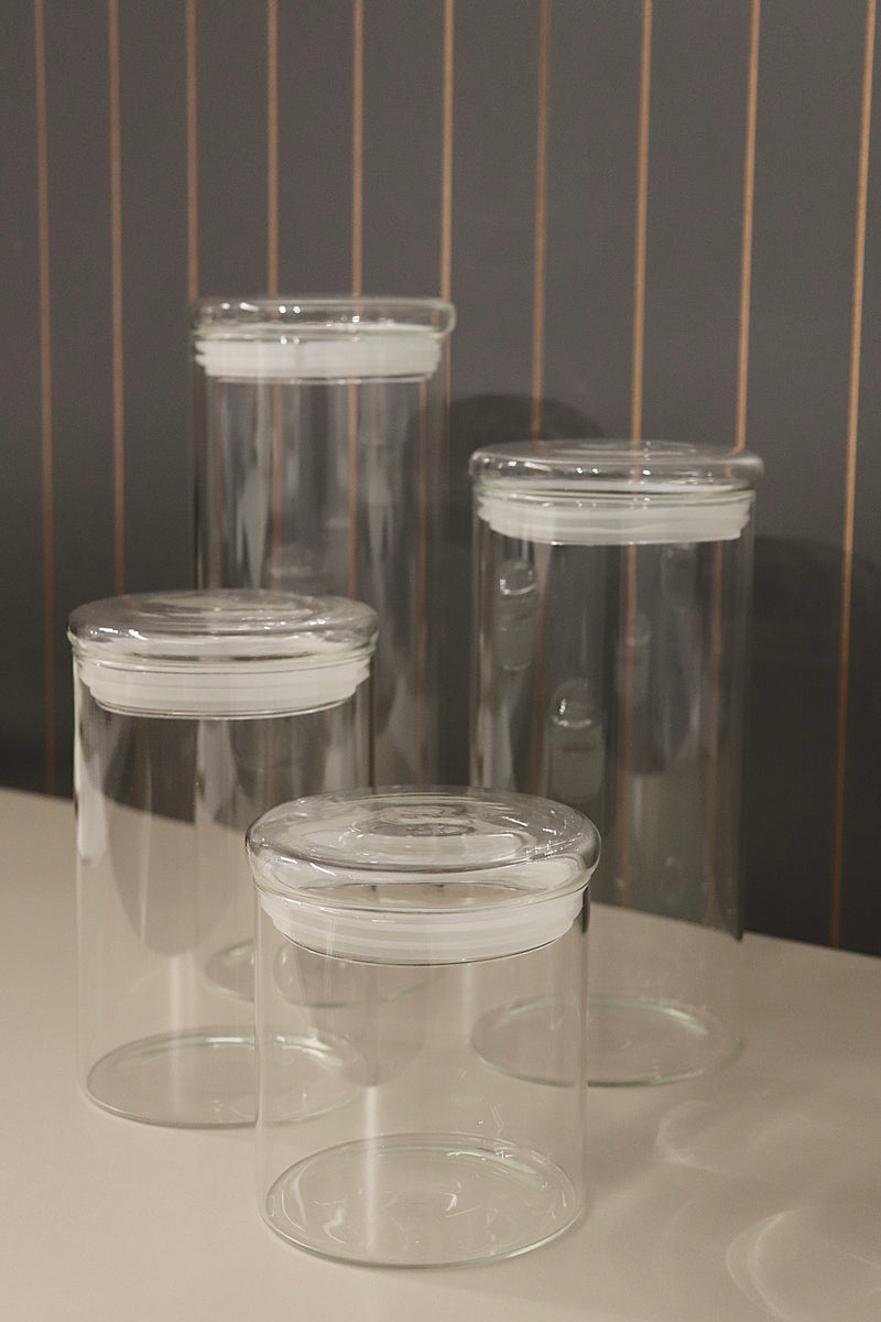 Borosilikat Glas Vorratsgläser