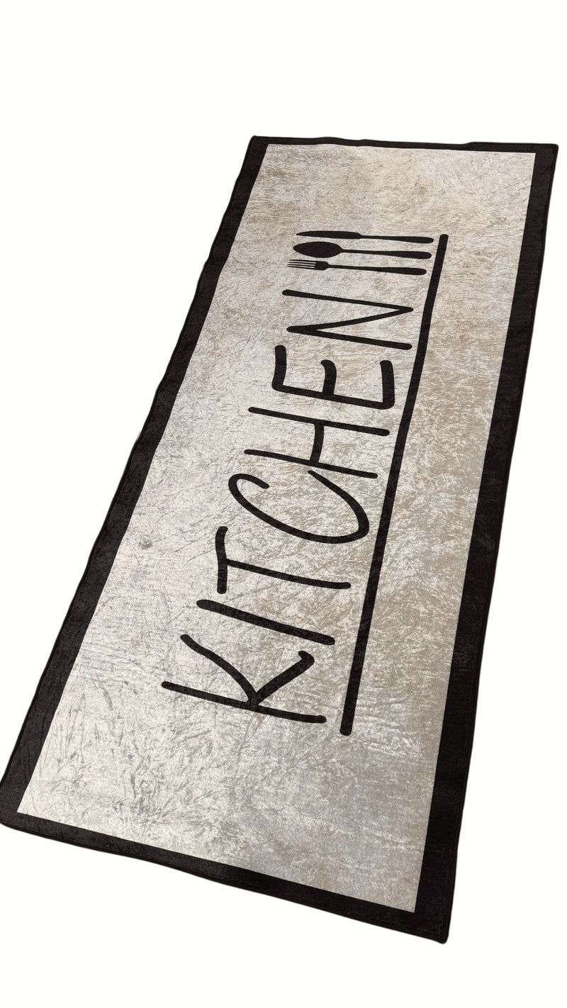 Kitchen Teppich 80x180cm Beige