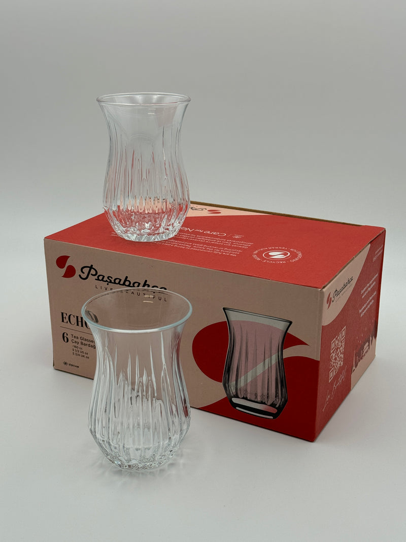 Pasabahce Echo Teeglas 6 teilig