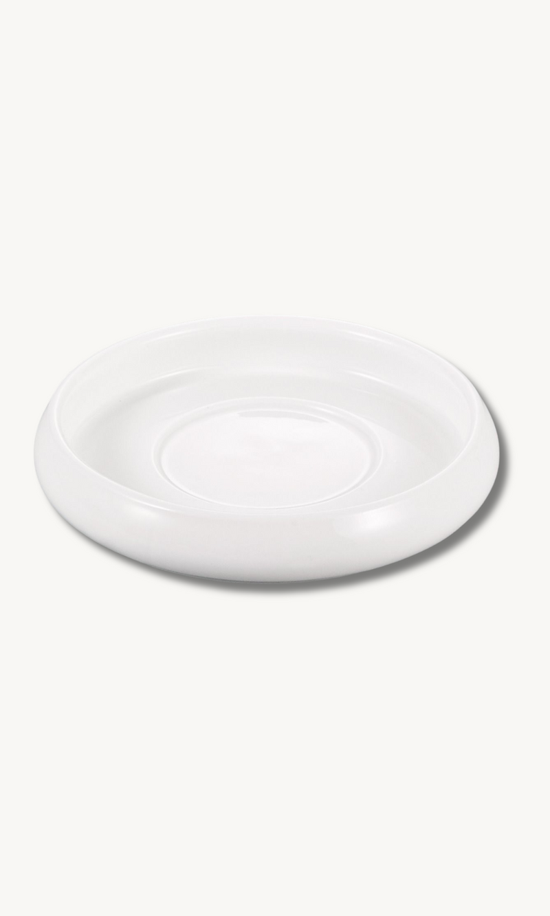 Bondy Weiss Porzellan Untersetzer Set 6 teilig