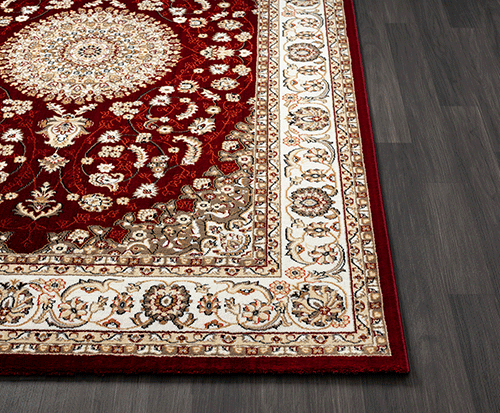 Merinos Teppich  Dubai Deluxe 56253 110-Red