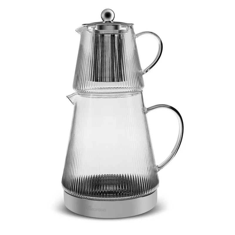 Karaca Keops Glas Teekanne Set induktionsgeeignet