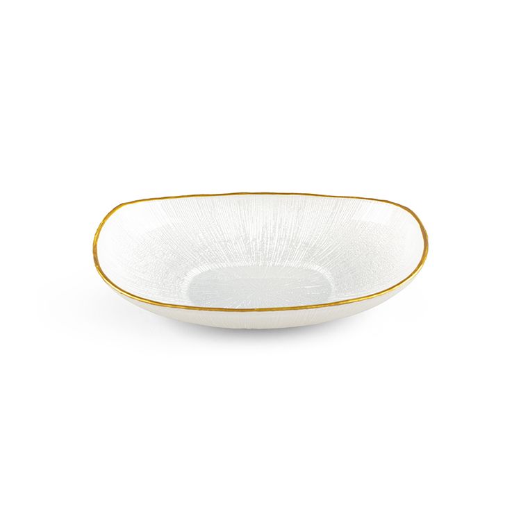 Rexy Weiss-Gold Servierschale 20cm